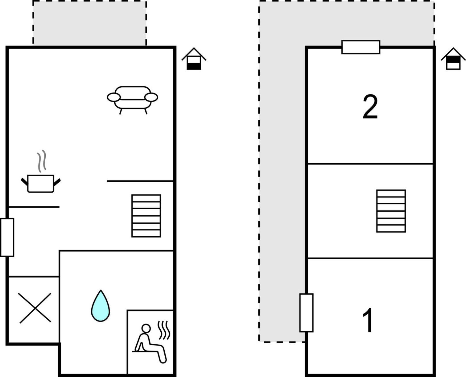 Nice Home In Tossens With Kitchen Εξωτερικό φωτογραφία